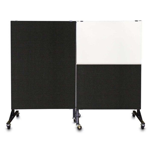 Enclosed Corkboard, 3 Door, 96"x48", 4" Fra